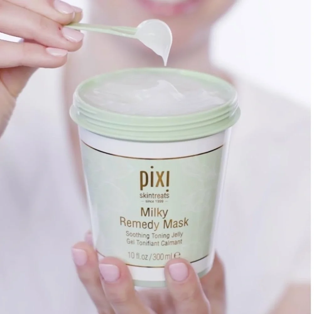 #144-PIXI BUNDLE-PIXI MILKY REMEDY MASK & PIXI COLLAGEN LIP GLOSS